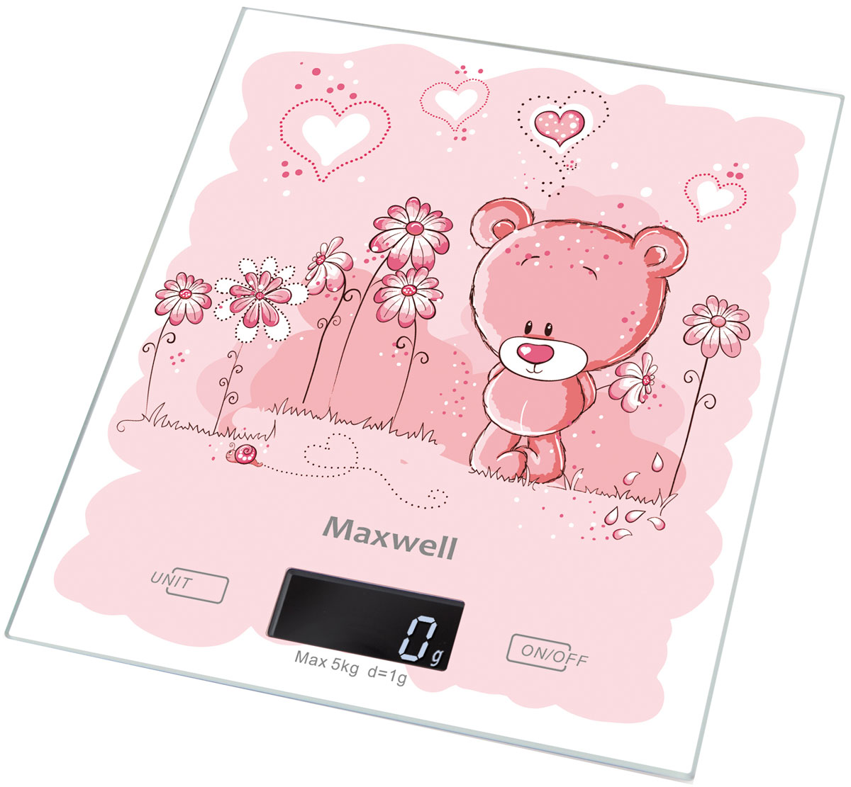 Maxwell MW-1477(PK) весы кухонныеMW-1477(PK) Maxwell MW-1477(PK) весы кухонныеMW-1477(PK)Кухонные электронные весы Maxwell MW-1477(PK) - незаменимый помощник современной хозяйки. Они помогут точно взвесить любые продукты и ингредиенты. Кроме того, позволят людям, соблюдающим диету, контролировать количество съедаемой пищи и размеры порций. Предназначены для взвешивания продуктов с точностью измерения 1 грамм. Размер весов: 20 см х 18 см Размер дисплея: 4,58 см х 1,7 см
