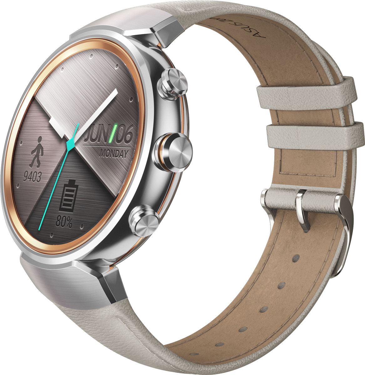 ASUS ZenWatch 3 WI503Q, Beige смарт-часыWI503Q-2LBGE0006 ASUS ZenWatch 3 WI503Q, Beige смарт-часыWI503Q-2LBGE0006ASUS ZenWatch 3 - это современное цифровое устройство, выполненное в соответствии с давними традициями часового искусства из высококачественных материалов и с вниманием к каждой детали. Эти часы умеют делать гораздо больше, чем просто показывать время, а благодаря широким возможностям по персонализации их интерфейса вы легко можете настроить их по своему вкусу. Длительное время автономной работы и технология быстрой подзарядки аккумулятора делают ASUS ZenWatch 3 по-настоящему мобильным устройством, которое всегда будет готово к работе. Своим внешним видом ASUS ZenWatch 3 ближе к традиционным часам, чем к современным цифровым гаджетам. Их стильный дизайн вдохновлен образом солнечного затмения, а широчайшая функциональность реализована с безупречным мастерством. Корпус часов ZenWatch 3 изготовлен из ювелирной нержавеющей стали марки 316L, которая наделяет их не только превосходным внешним видом, но и долговечностью, ведь ее прочность на 82% выше по...