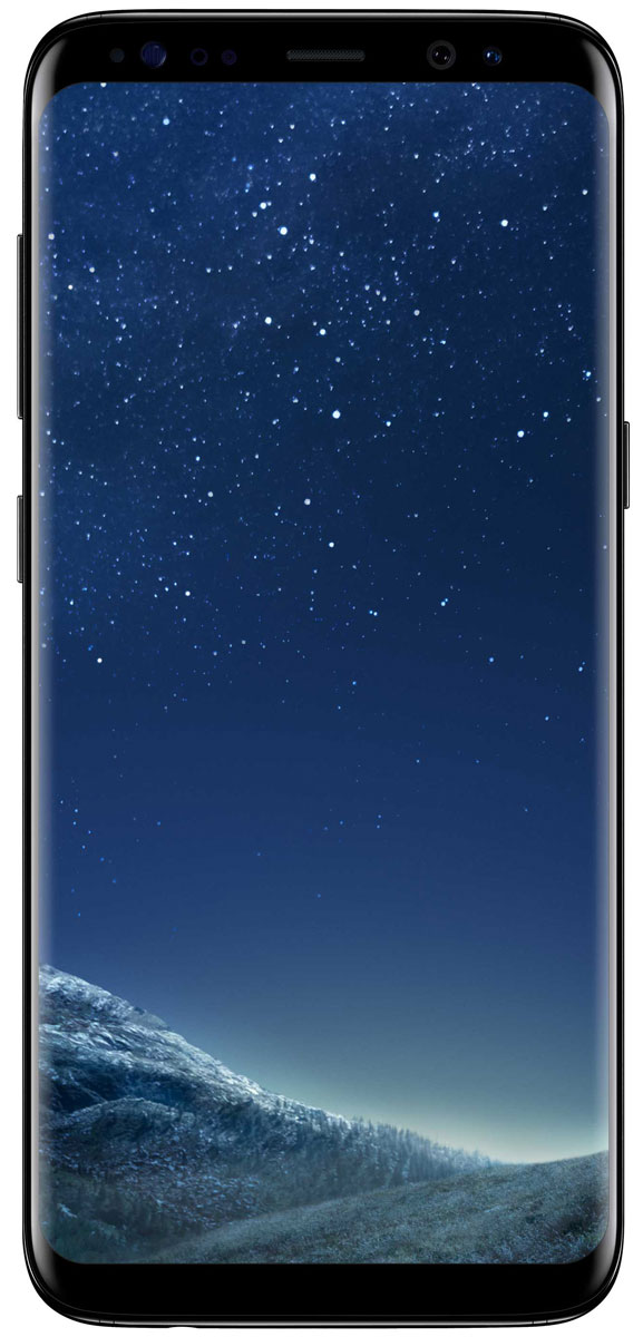 Samsung Galaxy S8 SM-G950, BlackSM-G950FZKDSER Samsung Galaxy S8 SM-G950, BlackSM-G950FZKDSERSamsung Galaxy S8 переворачивает представление о классическом дизайне смартфона. Безграничный изогнутый с двух сторон экран подчеркивает гармонию стиля и инноваций. Главная особенность дизайна - это практически полное отсутствие боковых рамок и закругленные края экрана. Какую бы из диагоналей 5,8 или 6,2 вы не выбрали - благодаря симметричному дизайну и эргономике им будет удобно пользоваться даже одной рукой. Увеличенный экран Samsung Galaxy S8 идеально подходит для многозадачности. Переписывайтесь с друзьями, не отрываясь от просмотра любимого фильма. Все что нужно - просто открыть чат в режиме многозадачности. Кнопки Домой, Назад и Недавние приложения теперь виртуальные и перенесены на экран. При нажатии они откликаются аналогично классическим, однако имеют более расширенный функционал. Теперь иконки имеют логическую цветовую окраску, так что вы можете идентифицировать приложение в одно мгновение. Цвета и линии...