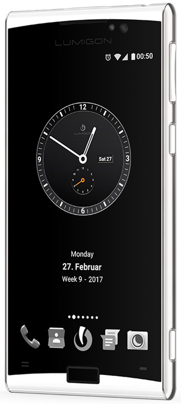 Lumigon T3 Standard, Steel Black White5711860000233 Lumigon T3 Standard, Steel Black White5711860000233Премиальный смартфон Lumigon T3 изготовлен из корабельной нержавеющей стали 316 и ударопрочного стекла Corning Gorilla Glass 4. Каждая уникальная функция была создана для удовлетворения реальных каждодневных потребностей. Каждая черта дизайна и выбор материала тщательно продумывается для того, чтобы служить практическим целям. Замечательная камера 13MP/4K камера с двухтонной вспышкой и очень быстродействующей технологией PDAF (система фазовой автофокусировки / Phase Detection Autofocus). Специальная кнопка для камеры сбоку обеспечивает быстрый доступ к камере, при этом кнопки громкости могут использоваться для уменьшения и увеличения. Контролируемый жестами дисплей BackTouch может использоваться для пролистывания фотографий и прокрутки веб-сайтов. Использование интегрированной камеры с технологией BackTouch является очень удобным для того, чтобы делать селфи. Клавиша действия ActionKey может быть настроена для включения / выключения вспышки,...