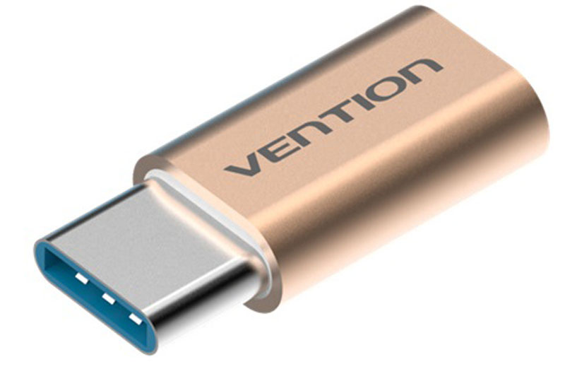 Vention VAS-S10-G, Gold адаптер-переходник USB Type C M-USB 2.0 micro B 5pin FVAS-S10-G Vention VAS-S10-G, Gold адаптер-переходник USB Type C M-USB 2.0 micro B 5pin FVAS-S10-GПереходник Vention предназначен для подключения оборудования с разъемом стандарта USB 3.1 к устройствам с разъемом micro USB. Незаменим при подключении, например, кабеля USB 2.0 с разъемом micro B к MacBook. Продукция соответствует следующим сертификатам: RoHS, CE, FCC, TIA, ISO Тип разъема: USB Type C M / USB 2.0 micro B 5pin Контакты: никелированные Пропускная способность интерфейса: до 480 Мбит/с Совместимость: USB 2.0 / 3.1 Тип оболочки: АБС-пластик