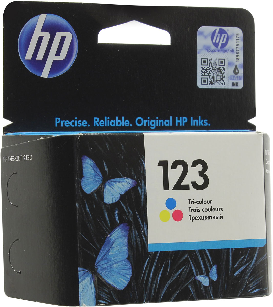 HP F6V16AE, Color картридж для DeskJet 2130 All-in-One (K7N77C)F6V16AE HP F6V16AE, Color картридж для DeskJet 2130 All-in-One (K7N77C)F6V16AEВыполняйте высококачественную печать цветных фотографий и документов с помощью недорогих струйных оригинальных картриджей HP. Оцените надежность и качество результатов благодаря наличию специальных средств защиты (которые гарантируют, что вы приобрели оригинальный картридж) и системы оповещения о низком уровне чернил. Раскройте все возможности принтеров и чернил HP. Создавайте фотографии и документы неизменно высокого качества с помощью оригинальных струйных картриджей HP. Оригинальные струйные картриджи HP отличаются надежностью и обеспечивают стабильно высокое качество результатов. Оцените непревзойденное качество печати для дома, учебы или работы, и используйте картриджи, специально разработанные и протестированные для работы с принтерами HP.