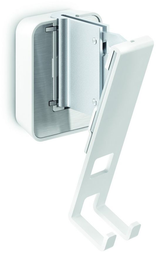 Vogels Sound 4201, White кронштейн для колонокSOUND 4201W Vogels Sound 4201, White кронштейн для колонокSOUND 4201WVogels Настенное крепление SOUND 4201 белого цвета для акустической системы Sonos PLAY:1 Получите максимальную отдачу от вашей акустической системы Sonos PLAY:1 Ваша акустическая система Sonos PLAY:1 гармонично впишется в любой интерьер при установке в любом месте на стене с помощью настенного кронштейна Vogel’s SOUND 4201. Независимо от места крепления кронштейна: вверху или внизу, вне поля зрения или на самом видном месте, - вы сможете повернуть динамик под нужным углом для достижения оптимального звучания, благодаря возможности поворота кронштейна на 70° и наклона вверх и вниз на 30°. Этот плоский настенный кронштейн для акустической системы обеспечивает надежную опору для ваших динамиков Sonos PLAY:1 и поставляется в черном или белом исполнении, чтобы гармонично сочетаться с цветом динамиков. Установить кронштейн строго горизонтально - пустяковое дело, благодаря встроенному спиртовому уровню. Поверните ваш динамик под нужным углом для создания оптимального звучания. Настенное...