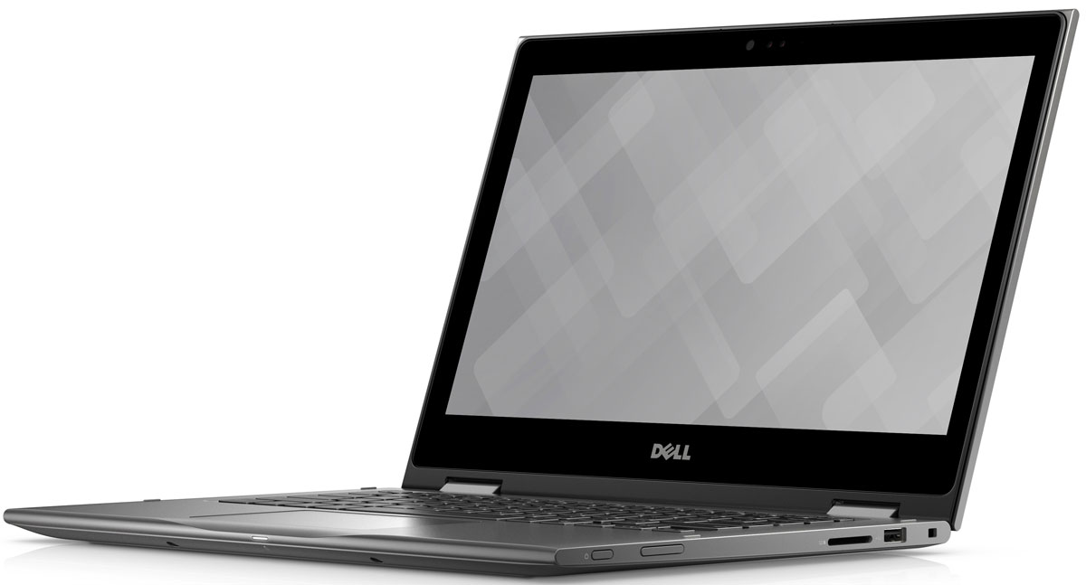 Dell Inspiron 5368 (5438), Grey5368-5438 Dell Inspiron 5368 (5438), Grey5368-5438Ноутбук 2 в 1 Dell Inspiron 5368 выполнен в привлекательном дизайне и оснащается сенсорным дисплеем формата Full HD (1920 x 1080 точек) с широкими углами обзора. Ноутбук обеспечивает широкую функциональность и удобные опции. Возможность поворота на 360 градусов позволяет использовать ноутбук в четырех режимах. Это режим ноутбука для работы с документами, режим презентации для выступлений перед аудиторией, режим стенда для потоковой передачи фильмов и режим планшета для общения в социальных сетях. Инфракрасная камера с поддержкой технологии Windows Hello позволяет отказаться от пароля и входить в свою учетную запись посредством распознавания лица пользователя, а клавиатура с подсветкой позволяет комфортно работать в условиях недостаточной освещенности. ПО для управления звуком Waves MaxxAudio Pro повышает качество воспроизведения мультимедиа, а беспроводное соединение стандарта IEEE 802.11ac с большим диапазоном и высоким быстродействием...