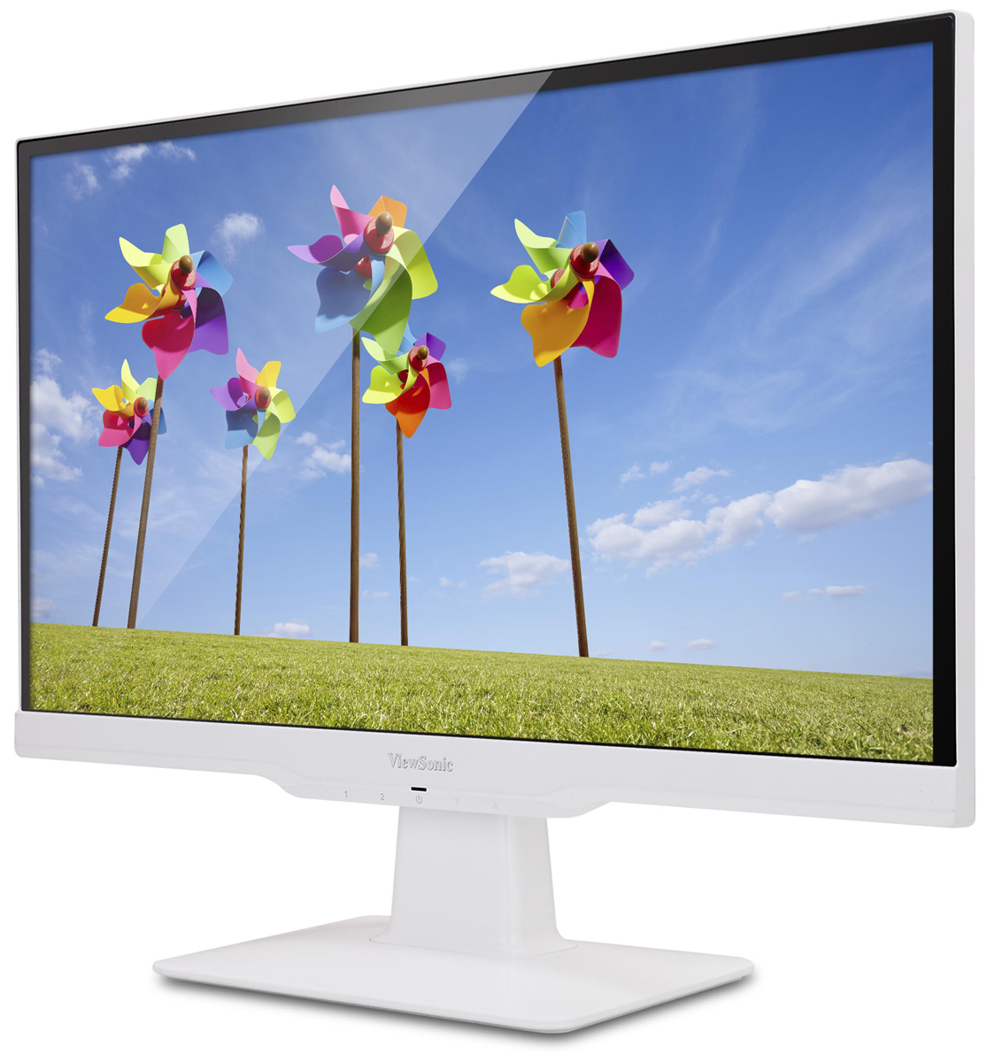 ViewSonic VX2263SMHL, White мониторVS15701 ViewSonic VX2263SMHL, White мониторVS1570122-дюймовый мультимедийный монитор ViewSonic VX2263Smhl Full HD с портами HDMI и MHL/HDMI для подключения различных устройств высокой четкости и мобильных устройств. Технология SuperClear IPS, широкие углы обзора 178 градусов и покрытие 95% цветового пространства sRGB обеспечивают превосходный уровень цветопередачи. Благодаря технологии ClearMotiv со сверхкоротким временем отклика 2 мс (GtG), технологии ViewMode и двум динамикам любители кино и ценители компьютерных игр получат отличное качество звука и изображения. Технологии для защиты глаз Flicker-Free и Blue Light Filter, режим ECO, элегантный ободок без рамки, белое глянцевое покрытие корпуса и крепления, соответствующие стандартам VESA, делают монитор VX2263Smhl превосходным устройством для любого дома или офиса. Технология улучшения изображения SuperClear обеспечивает превосходную цветопередачу и расширяет углы обзора до 178° по горизонтали и по вертикали. Глядя на экран сверху, снизу, прямо или...