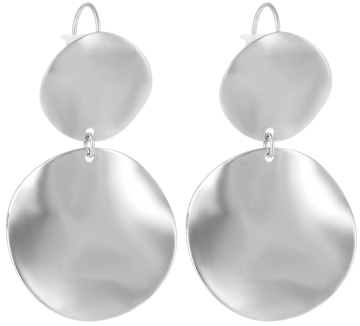 Серьги Art-Silver, цвет: серебряный. 25374-29725374-297 Серьги Art-Silver, цвет: серебряный. 25374-29725374-297Стильные серьги Selena выполнены из латуни с гальваническим покрытием. Серьги оформлены оригинальными декоративными подвесками. Серьги выполнены с замком-петлей. Такие серьги будут ярким дополнением вашего образа.