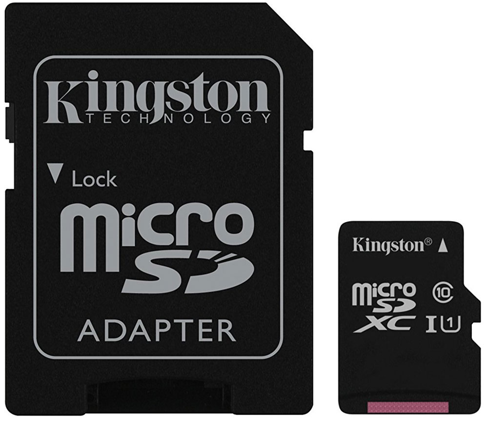 Kingston microSDXC Class 10 UHS-I 256GB карта памяти с адаптеромSDC10G2/256GB Kingston microSDXC Class 10 UHS-I 256GB карта памяти с адаптеромSDC10G2/256GBКарты microSDXC от Kingston позволяют хранить большие объемы музыки, видео, изображений, игр в современных мобильных устройствах. Данная модель относится к 10 скоростному классу, т.е. максимальная скорость передачи данных составляет 10 МБ/с. По размерам карты microSDXC совпадают с картами microSD, но совместимы только с устройствами, поддерживающими стандарт microSDXC. Карты microSDXC можно использовать с адаптером как полноразмерные карты /SDXC. Внимание: перед оформлением заказа, убедитесь в поддержке вашим электронным устройством карт памяти данного объема.
