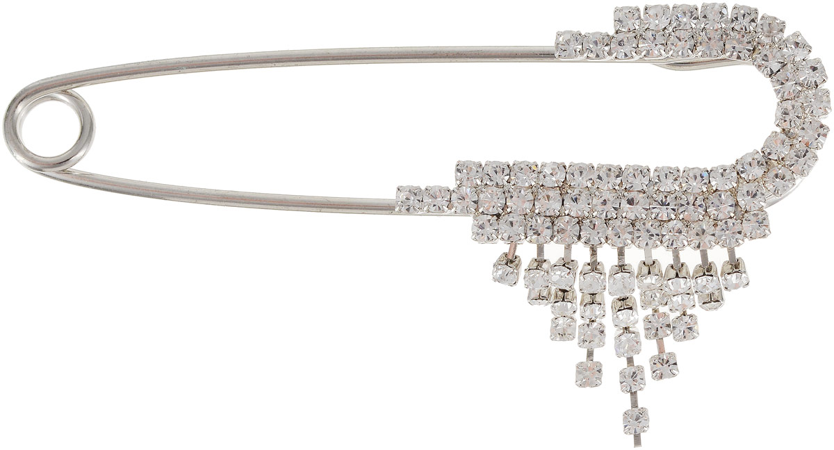 Брошь Art-Silver, цвет: серебряный. 9192-2669192-266 Брошь Art-Silver, цвет: серебряный. 9192-2669192-266Элегантная брошь-булавка Art-Silver изготовлена из бижутерного сплава. Изделие дополнено декоративными стразами. Стильная брошь поможет дополнить любой образ и привнести в него завершающий яркий штрих.