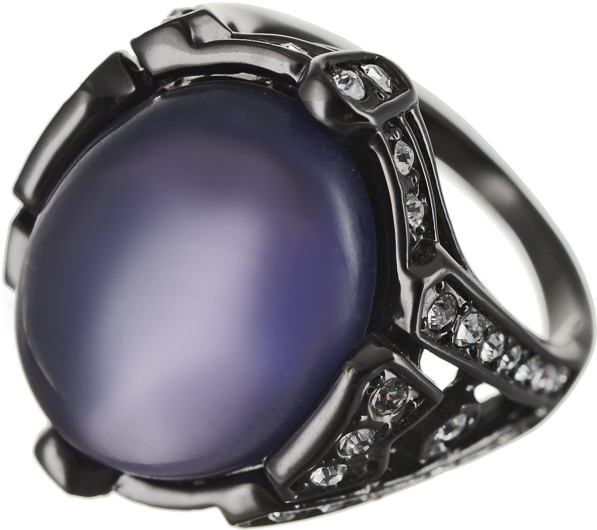 Кольцо Art-Silver, цвет: черный, фиолетовый. M756-635. Размер 17M756-635 Кольцо Art-Silver, цвет: черный, фиолетовый. M756-635. Размер 17M756-635Оригинальное кольцо Art-Silver выполнено из бижутерного сплава с гальваническим покрытием. Кольцо украшено декоративными вставками. Элегантное кольцо Art-Silver превосходно дополнит ваш образ и подчеркнет отменное чувство стиля своей обладательницы.