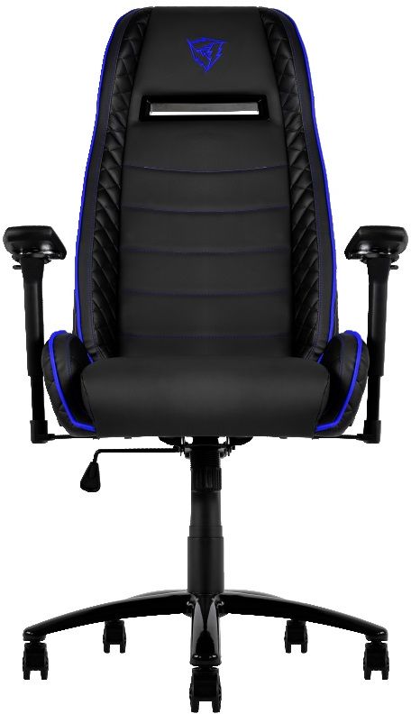 ThunderX3 TX3-40, Black Blue профессиональное геймерское креслоTX3-40BB ThunderX3 TX3-40, Black Blue профессиональное геймерское креслоTX3-40BBПрочная металлическая основа. Мягкий кожзам. Тип механизма бабочка. Пневматическая регулировка высоты сиденья. Угол раскачивания 3° - 18°. 60 мм нейлоновые колесики. Регулируемый подголовник. Подушка под шею. Регулирование положение сиденья с фиксацией. Угол наклона спинки 3° - 18°.