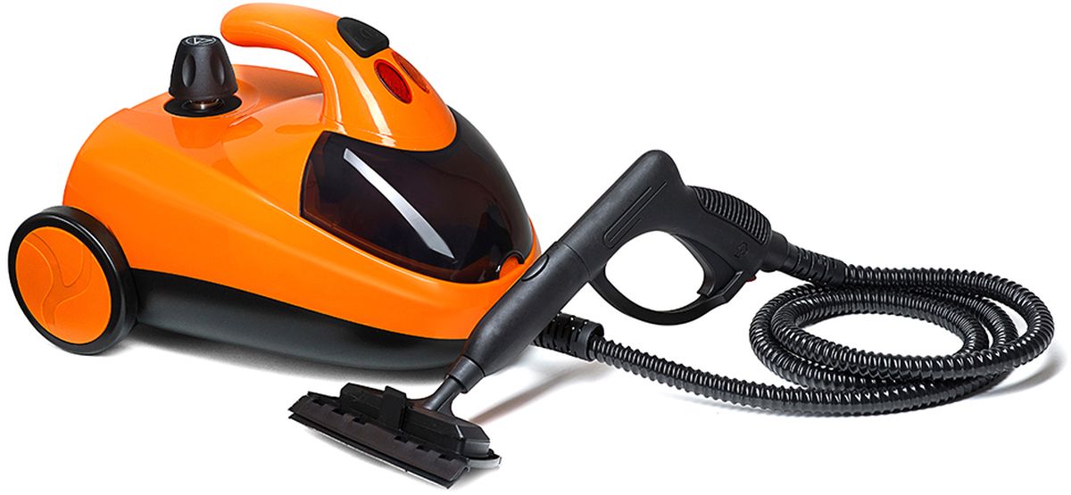 Kitfort КТ-908-3, Orange пароочистительКТ-908-3 Kitfort КТ-908-3, Orange пароочистительКТ-908-3Пароочиститель Kitofrt КТ-908 - многофункциональный аппарат, способный заменить дезинфектор, стеклоочиститель, отпариватель для тканей. Используя силу горячего пара, пароочиститель великолепно очищает любые поверхности и обеспечивает деликатную глажку вещей. Прибор очень удобен в использовании, и работа с ним не требует от пользователя каких-то особых навыков и умений. Горячий пар под давлением может удалять грязь, жир и известковые отложения с различных поверхностей, убивать патогенные микроорганизмы, бактерии и домашних клещей, которые могут вызывать аллергические реакции и астму. Устройство безопасно для здоровья человека и не приносит вреда окружающей среде. Сухой пар быстро испаряется, не оставляя следов влаги на поверхности. При очистке поверхностей паром не требуется применения химических чистящих средств, что улучшает экологию дома, и также позволяет сэкономить на покупке чистящих средств. В комплекте пароочистителя...