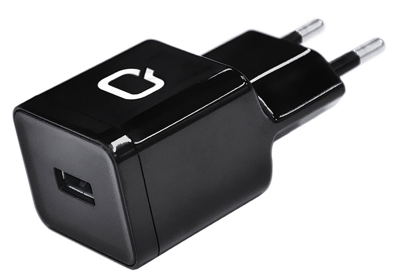 Qumo Energy 1 USB 1A micro USB cable, Black сетевое зарядное устройство20778 Qumo Energy 1 USB 1A micro USB cable, Black сетевое зарядное устройство20778Сетевое зарядное устройство Qumo Energy предназначено для зарядки любых электронных устройств с номинальным током 1А. Это стильное устройство имеет встроенную защиту от короткого замыкания, перегрузки, автоматическую корректировку силы тока.