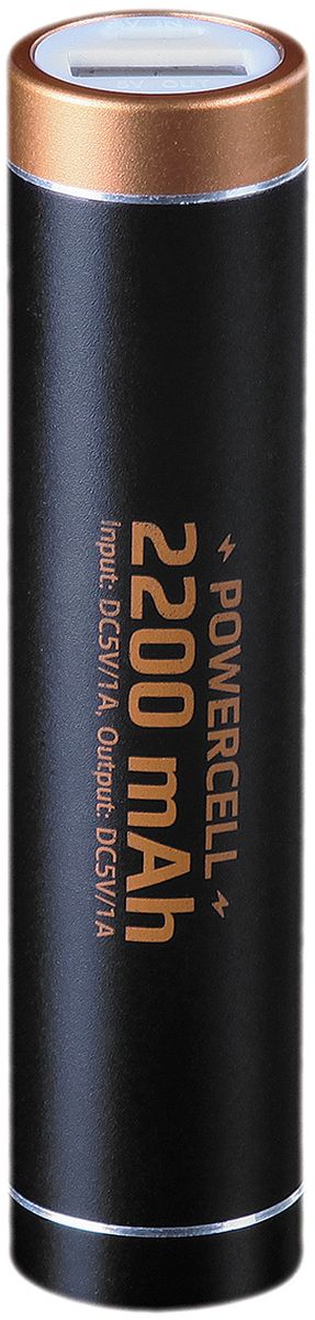Qumo PowerAid PowerCell внешний аккумулятор21553 Qumo PowerAid PowerCell внешний аккумулятор21553Внешний аккумулятор Qumo PowerAid 2200 компактная модель для экстренной подзарядки. Компактные размеры и вес позволяют с легкостью использовать этот аккумулятор каждый день, а емкость достаточна для подзарядки смартфона (в среднем) на 50%. Металлический корпус устойчив к внешним воздействиям, а светодиодная индикация напомнит о необходимости зарядить аккумулятор.