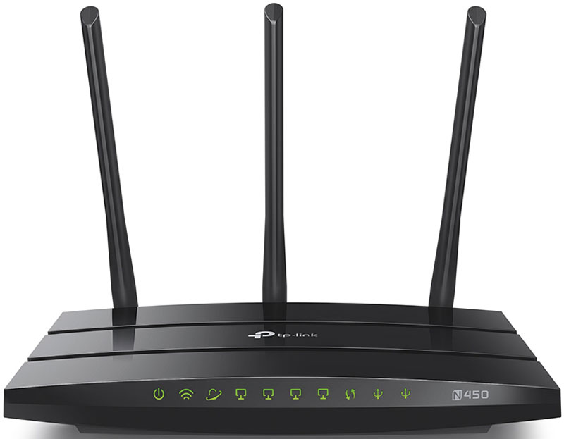 TP-Link TL-WR942N маршрутизаторTL-WR942N TP-Link TL-WR942N маршрутизаторTL-WR942NTP-Link TL-WR942N – это многофункциональный Wi-Fi роутер, который позволит организовать подключение к Интернету для небольшого дома. Устройство способно работать в качестве точки доступа, коммутатора, обеспечивать совместный доступ к Интернету 3G/4G и многое другое. TL-WR942N создаёт Wi-Fi со скоростью до 450 Мбит/с и гарантирует большую производительность по сравнению с устройствами со скоростью 300 Мбит/с и 150 Мбит/с. Роутер обеспечивает быструю передачу данных для загрузки больших файлов, потокового просмотра HD-видео и онлайн-игр. 3 внешние 5 дБи антенны с поддержкой технологии 3x3 MIMO обеспечивают пользователям большее покрытие и высокую надёжность Wi-Fi в любой части вашего дома или офиса. TL-WR942N может работать в качестве медиа сервера, обеспечивающего совместный доступ к мультимедиа для клиентов ваше сети. Вы можете загружать файлы на жесткий диск, даже если ваш компьютер выключен. Подключите 3G/4G-модем, чтобы...