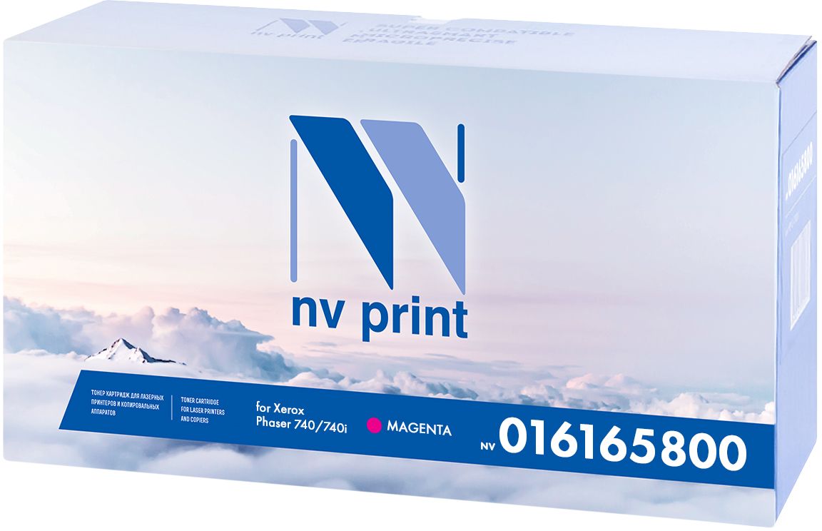 NV Print 016165800M, Magenta картридж для Xerox Phaser 740/740iNV-016165800M NV Print 016165800M, Magenta картридж для Xerox Phaser 740/740iNV-016165800MКартридж NVP лазерный совместимый Xerox, производитель NV Print, модель NV-016165800 Magenta для Xerox Phaser 740/740i , ресурс 10000 копий.