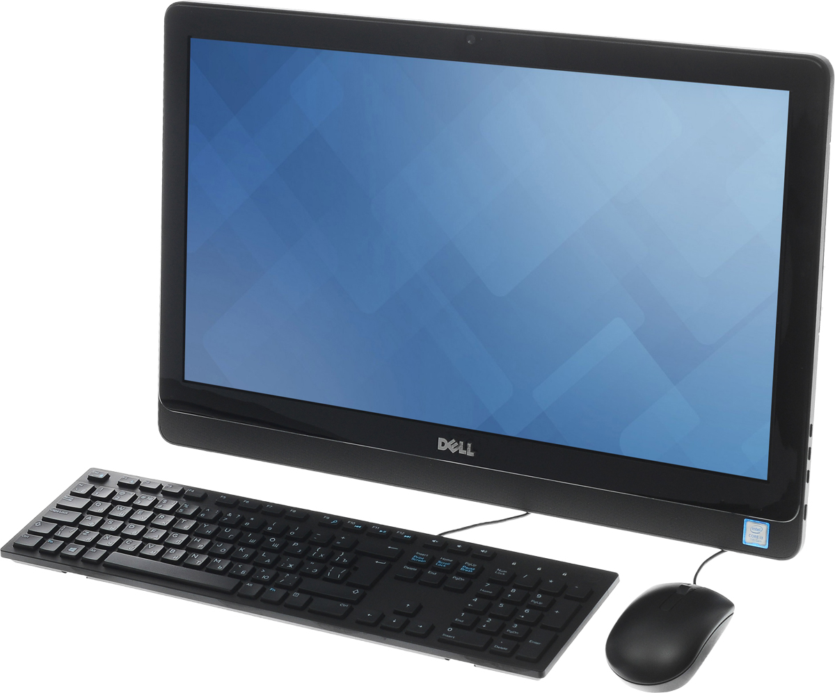 Dell Inspiron 3264-9071, Black моноблок3264-9071 Dell Inspiron 3264-9071, Black моноблок3264-9071Моноблок Dell Inspiron 3264 отличается дисплеем с диагональю 21,5 дюйма, широкими углами обзора и разрешением Full HD, встроенными динамиками и веб-камерой, адаптивной производительностью и привлекательным тонким корпусом. Это удобный настольный компьютер все в одном, который станет отличной покупкой для всей семьи. Приковывает взгляды. Смотрите фильмы, учитесь и играйте на большом дисплее с разрешением Full HD с широкими углами обзора. Простота установки сразу после распаковки. Откидная подставка и конструкция, предусматривающая использование всего одного кабеля, позволяют быстро и легко разместить компьютер в любом помещении. Черный корпус компьютера Dell Inspiron 3264 с невероятно тонкой панелью и выполненные в едином стиле с корпусом клавиатура и мышь прекрасно дополнят любой интерьер. Полное погружение в события на экране. Оцените совершенно новый уровень фильмов и игр благодаря новейшим процессорам Intel. Мощный графический...
