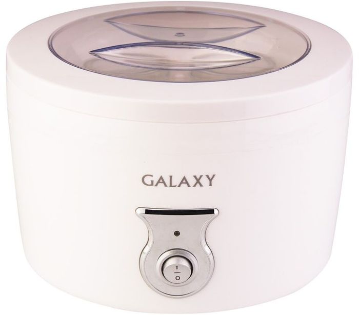 Galaxy GL 2695, White йогуртница4650067302607 Galaxy GL 2695, White йогуртница4650067302607Мощность, Вт: 20 Объем на 0,4 л. продукта Низкое потребление электроэнергии 4 стеклянные емкости с крышками Напряжение сети, В: 220-240 Частота, Гц: 50 Йогуртница приговит для Вас полезное лакомство, содержащее живую йогуртовую культуру без консервантов,ароматизаторов и красителей. Приготовление домашнего йогурта позволяет дать волю фантазии в выборе наполнителей и получить натуральный и полезный продукт для Вашей семьи!