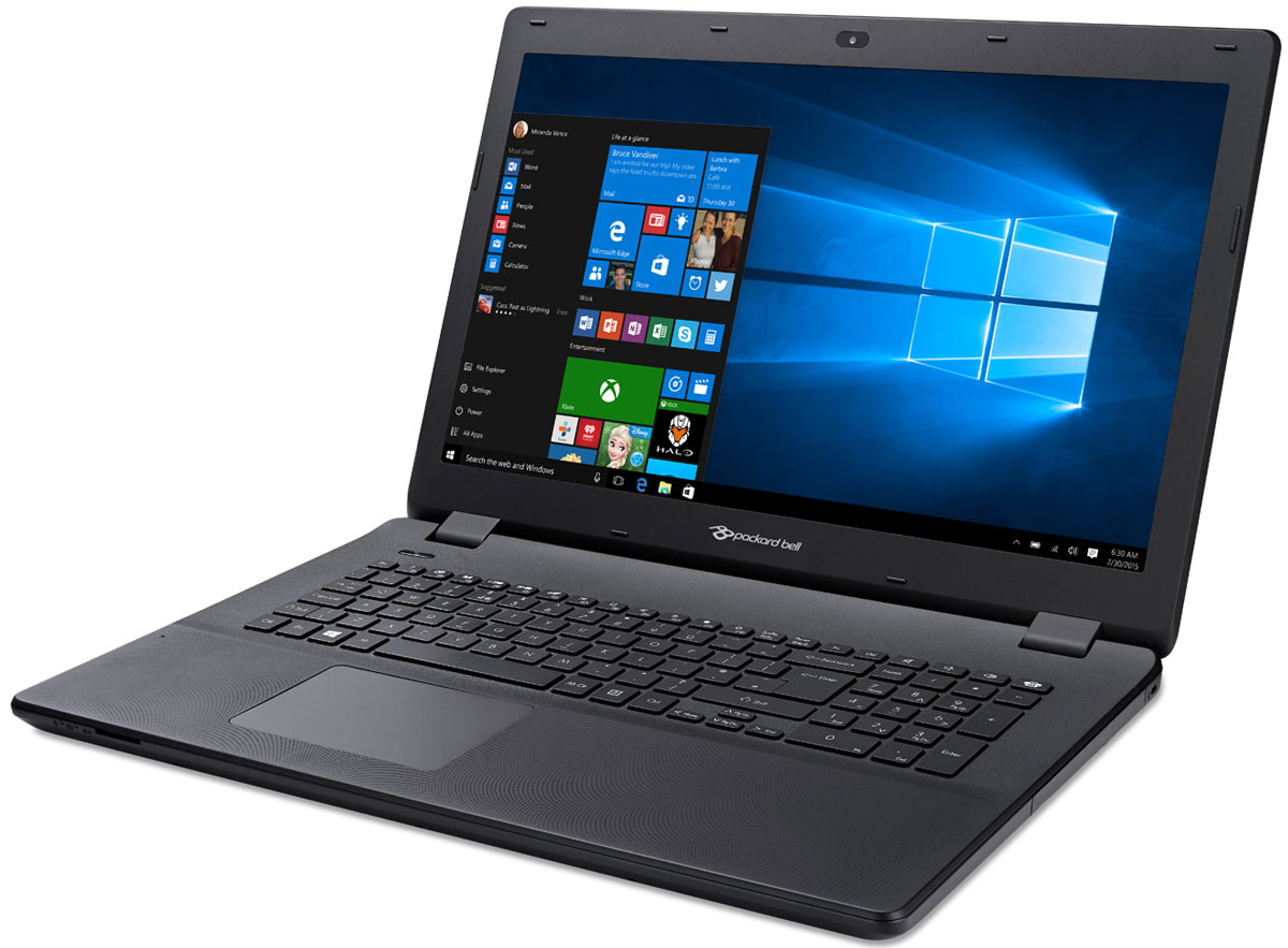 Packard Bell ENLG81BA-P5GN, Black (NX.C44ER.006)NX.C44ER.006 Packard Bell ENLG81BA-P5GN, Black (NX.C44ER.006)NX.C44ER.006Ноутбук Packard Bell ENLG81BA-P5GN с изящным дизайном сочетает в себе доступность и удобство использования, что позволяет с его помощью эффективно решать повседневные задачи. Вы сможете всегда оставаться на связи, легко справляться с повседневными задачами и наслаждаться всеми возможностями для развлечений. Этот ноутбук основан на эффективной, проверенной временем технологии, что делает его идеальным решением для всей семьи. Вы сможете брать ноутбук Packard Bell ENLG81BA-P5GN с собой повсюду. Благодаря продолжительному времени автономной работы (до 4 часов) вы можете работать и общаться с друзьями, где бы вы ни находились. Сенсорная панель Precision Touchpad повышенной точности помогает работать эффективнее, обеспечивая более удобные возможности масштабирования, прокрутки и навигации. Панель также оснащена технологией, ограничивающей возможности случайного ввода и случайных движений курсора — вводить данные и наводить курсор стало проще, без...