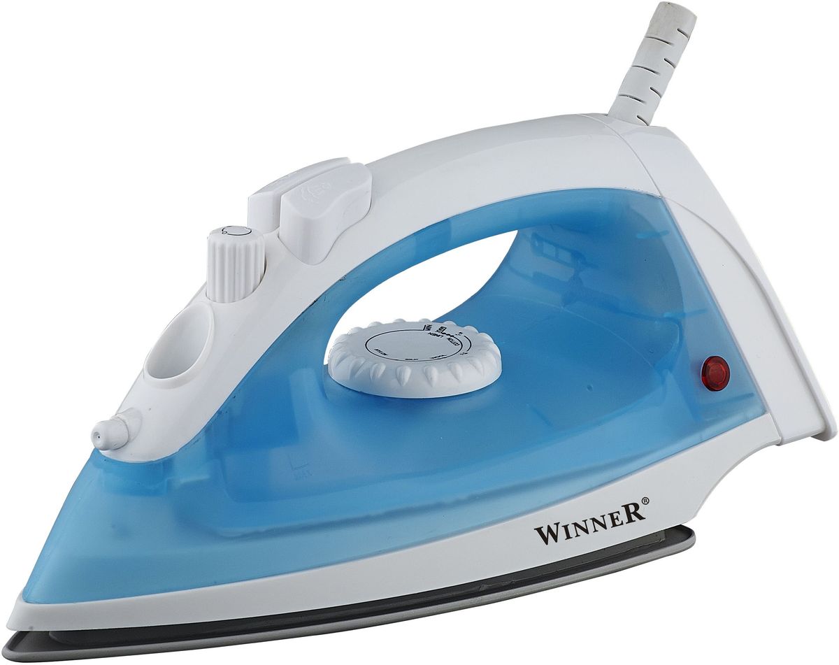 Winner Electronics WR-472 утюгWR-472 Winner Electronics WR-472 утюгWR-472Сухое глажение, отпаривание, регулирование подачи пара, функция подачи воды, паровой удар, вертикальное отпаривание. Резервуар для воды: 110мл. Световой индикатор. Керамическое покрытие подошвы. Размеры подошвы 10,5*19,5см. 220-240V, 50/60Hz, 1600W