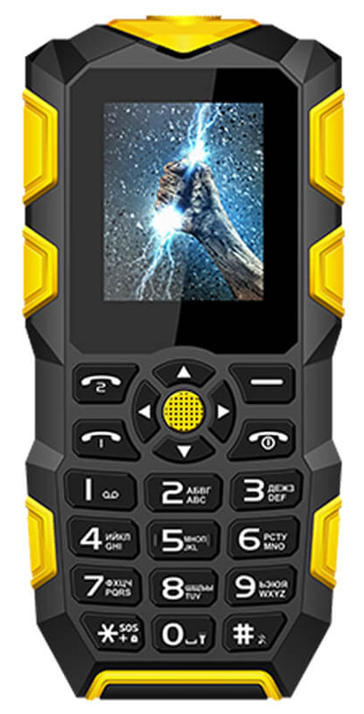Vertex K203, Black YellowK203-BLOR Vertex K203, Black YellowK203-BLORМобильный телефон Vertex K203 - модель с защитой IP68 от влаги и пыли, а также с функцией Powerbank. Корпус телефона надежно защищен от механических воздействий. Благодаря степени защиты от воды IP68 телефон выдерживает погружение под воду до 1 м. Благодаря специальному корпусу, стеклу и общей герметичности, в случае экстренной ситуации телефон сохранит свою работоспособность.Телефон не тонет! Телефон оснащен функцией Powerbank на 2700 мАч, что дает возможность заряжать другие устройства. Цветной дисплей 1,77 обеспечивает удобное использование телефона при выполнении повседневных задач. Модель К203 можно брать с собой на рыбалку, в лес, в горы и не бояться его повредить. Защищенный телефон подойдет людям, которые любят активный отдых или занятия экстремальным спортом. Телефон оснащен мощный светодиодным фонариком для ориентации в темноте. Также поддерживает функцию SOS для экстренных ситуаций. Для того, чтобы вы...