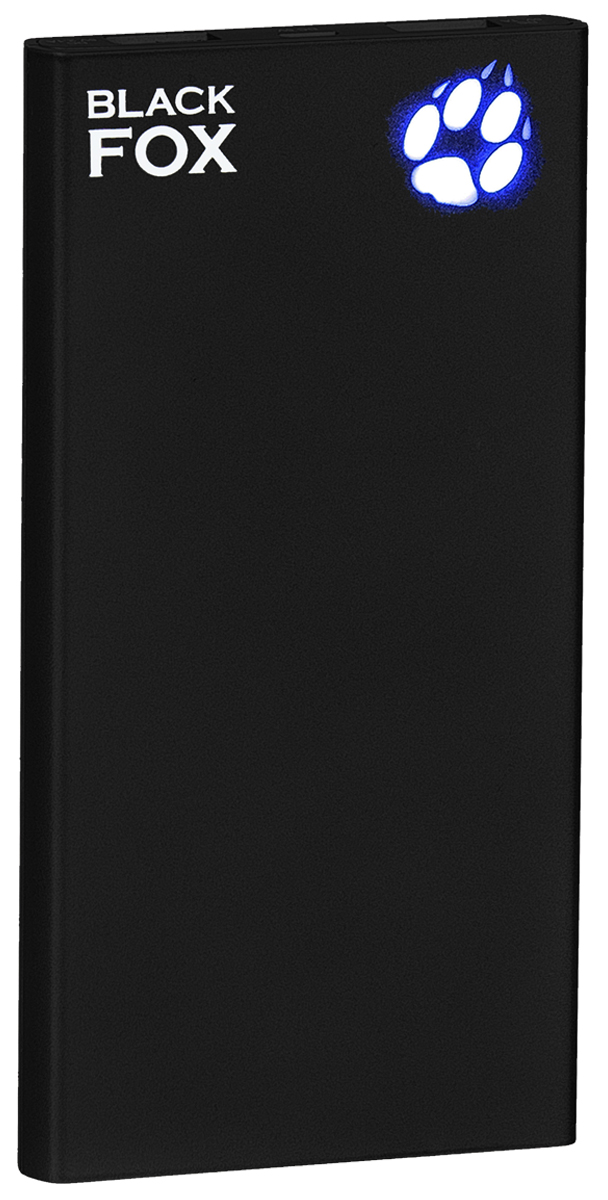 Black Fox BMP100D внешний аккумулятор (10 000 мАч)4627102591029 Black Fox BMP100D внешний аккумулятор (10 000 мАч)4627102591029Внешний аккумулятор Black Fox BMP 100D (Цвет - чёрный), Li-Ion, емкость 10000 мАч, световая индикация заряда в виде лапы