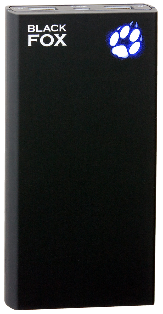 Black Fox BMP150D внешний аккумулятор (15 000 мАч)4627102591012 Black Fox BMP150D внешний аккумулятор (15 000 мАч)4627102591012Внешний аккумулятор Black Fox BMP 150 D (Цвет - чёрный), Li-Ion, емкость 15000 мАч, световая индикация заряда в виде лапы
