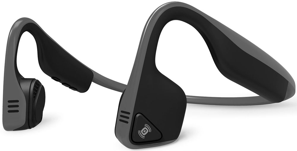 Aftershokz AS600, Gray беспроводные наушникиAS600SG Aftershokz AS600, Gray беспроводные наушникиAS600SGTrekz Titanium - самые безопасные и комфортные наушники со звуком премиум качества. Разработчики Trekz Titanium улучшили концепт беспроводных наушников с костной проводимостью звука, соединив его со своими фирменными аудио технологиями, в результате чего на свет появились новые, ультра-современные беспроводные наушники для спорта Trekz Titanium. Платформа: Android, IOS, Windows, прочие с поддержкой Bluetooth Тип наушников: беспроводные Тип крепления: затылочная дужка Технология передачи звука: на основе костной проводимости Режим звука: стерео Диапазон: 20 Гц – 20 кГц Максимальное звуковое давление: 100 +/- 3 дБ Встроенный микрофон: есть Чувствительность микрофона: 40 дБ +/- 3 дБ Тип подключения: Bluetooth v. 4.0 (обратно совместим с Bluetooth 3.0) Рабочая температура: от 0 до 45 ? Защита: IP55 Поддерживаемые профили: Advanced Audio Distribution Profile (A2DP) Audio/Video Remote Control Profile (AVRCP) Headset Profile (HSP) Hands-Free Profile (HFP) Радиус действия: до 10 м...