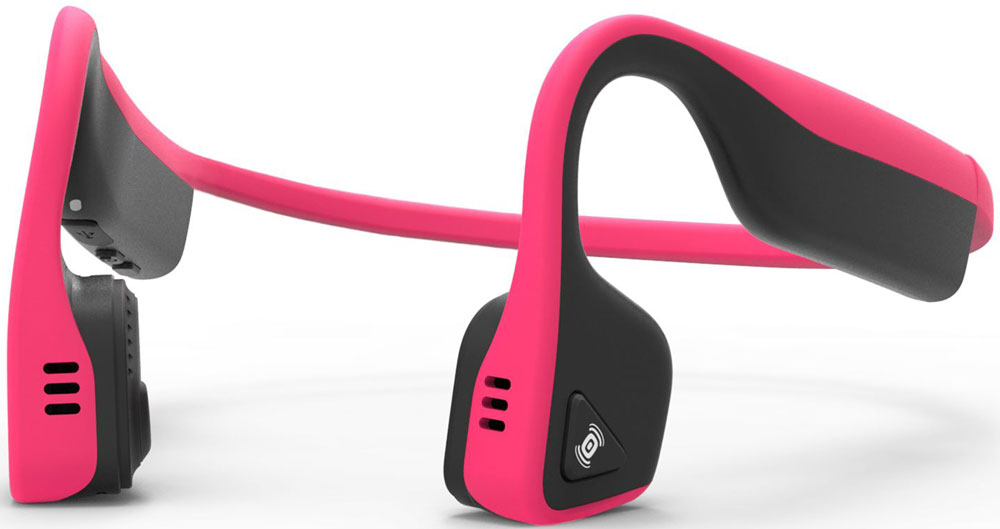 Aftershokz AS600, Pink беспроводные наушникиAS600PK Aftershokz AS600, Pink беспроводные наушникиAS600PKTrekz Titanium - самые безопасные и комфортные наушники со звуком премиум качества. Разработчики Trekz Titanium улучшили концепт беспроводных наушников с костной проводимостью звука, соединив его со своими фирменными аудио технологиями, в результате чего на свет появились новые, ультра-современные беспроводные наушники для спорта Trekz Titanium. Платформа: Android, IOS, Windows, прочие с поддержкой Bluetooth Тип наушников: беспроводные Тип крепления: затылочная дужка Технология передачи звука: на основе костной проводимости Режим звука: стерео Диапазон: 20 Гц – 20 кГц Максимальное звуковое давление: 100 +/- 3 дБ Встроенный микрофон: есть Чувствительность микрофона: 40 дБ +/- 3 дБ Тип подключения: Bluetooth v. 4.0 (обратно совместим с Bluetooth 3.0) Рабочая температура: от 0 до 45 ? Защита: IP55 Поддерживаемые профили: Advanced Audio Distribution Profile (A2DP) Audio/Video Remote Control Profile (AVRCP) Headset Profile (HSP) Hands-Free Profile (HFP) Радиус действия: до 10 м...