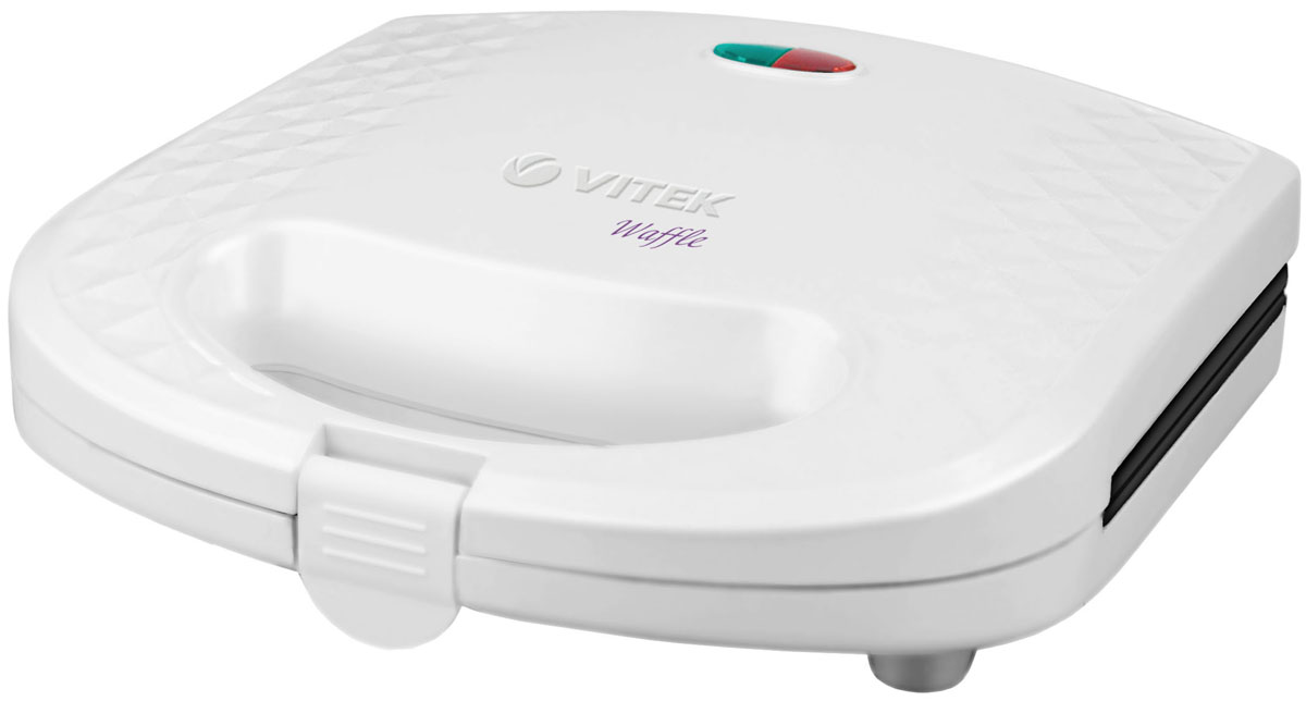 Vitek VT-7150(W) вафельницаVT-7150(W) Vitek VT-7150(W) вафельницаVT-7150(W)Вафельница Vitek VT-7150(W) - это прекрасный и незаменимый прибор для быстрого приготовления ароматных горячих вафель. Порадуйте себя и своих близких вкусными вафлями собственного приготовления, будьте уверены в свежести и качестве используемых ингредиентов. Высокая мощность 750 Вт позволяет моментально разогреть рабочую поверхность и затратить минимум времени на приготовление. Вафельница оснащена специальным антипригарным покрытием высокого качества, которое исключает прилипание продуктов и не требует большого количества масла. Антипригарная поверхность легко чистится, обладает высокой стойкостью к температурным перепадам и механическим воздействиям.