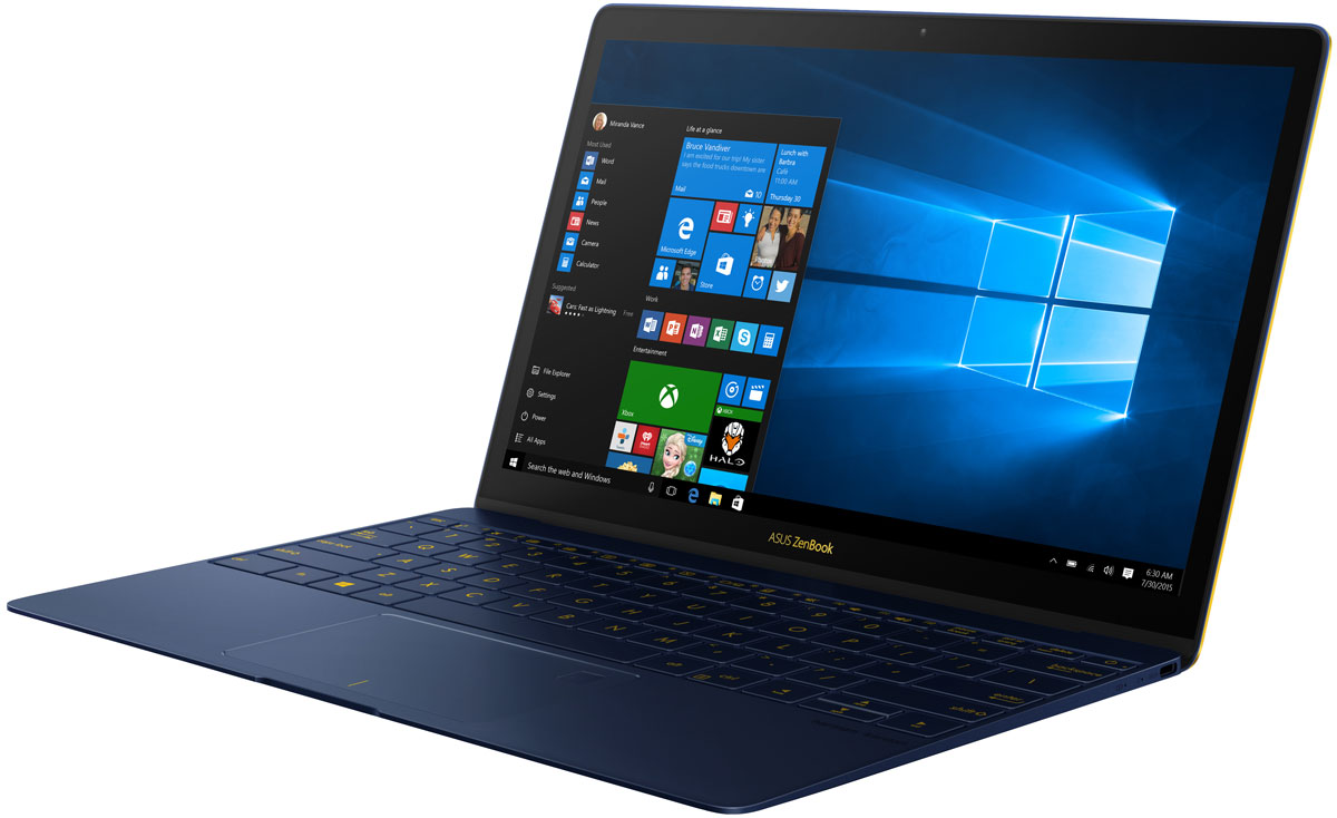 ASUS Zenbook 3 UX390UA, Royal Blue (GS031T)UX390UA-GS031T ASUS Zenbook 3 UX390UA, Royal Blue (GS031T)UX390UA-GS031TASUS Zenbook 3 знаменует собой новую эру мобильных вычислений. Каждая его деталь разработана с чистого листа и исполнена с особой точностью и элегантностью с целью сделать ZenBook 3 самым совершенным ZenBook в истории. Он легче, тоньше, прочнее, мощнее — и неописуемо красив. Сверхтонкий корпус толщиной 11,9 мм означал, что придется изобрести самые миниатюрные в мире шарниры для крепления крышки ноутбука — всего 3 миллиметра высотой — чтобы сохранить благородство его очертаний. Чтобы разместить полноразмерную клавиатуру, понадобилось разработать рабочую панель шириной всего 2,1 мм по краям, а мощная аудиосистема, состоящая из четырех громкоговорителей, разработана в партнерстве со специалистами по звуку компании Harman Kardon. ZenBook знаменит своим уникальным внешним видом и моментально узнается по фирменной концентрической шлифовке корпуса в стиле Дзен — отделке, требующей 32 кропотливых стадии в производстве. Но в ZenBook 3 добавлен дополнительный штрих — в...