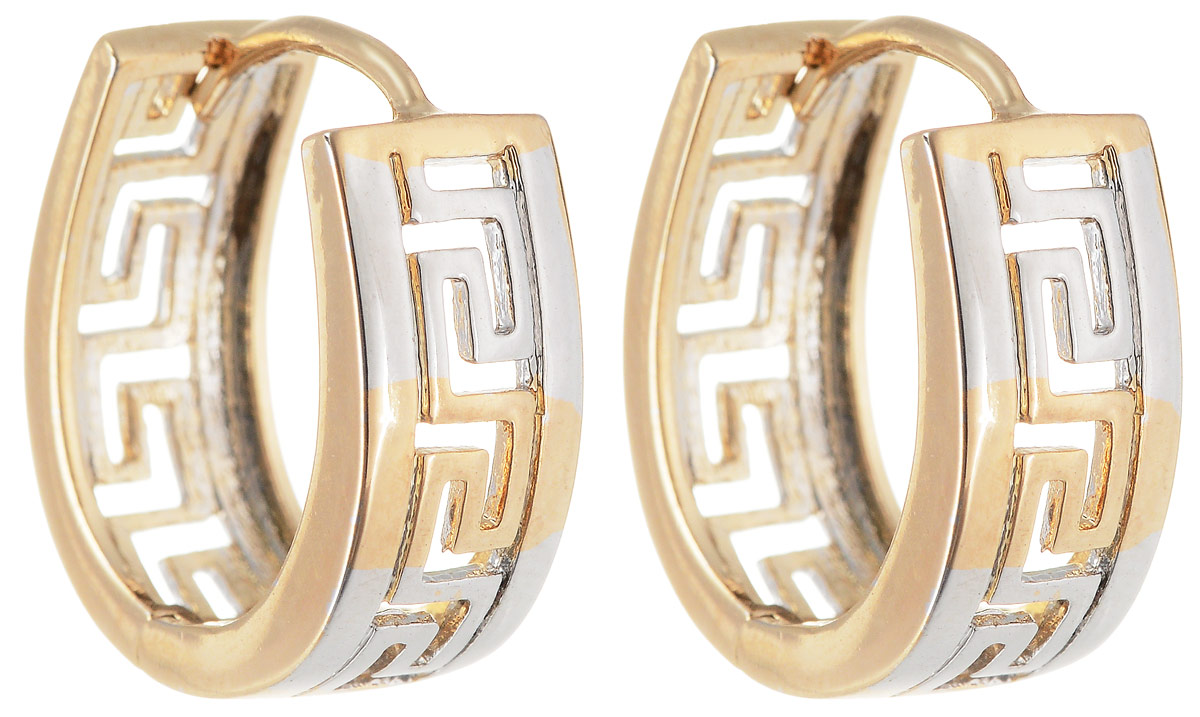 Серьги Taya, цвет: золотистый. T-B-11991T-B-11991-EARR-GOLD Серьги Taya, цвет: золотистый. T-B-11991T-B-11991-EARR-GOLDМодные позолоченные серьги Taya имеют французскую застежку. Модель оформлена сквозным узором.