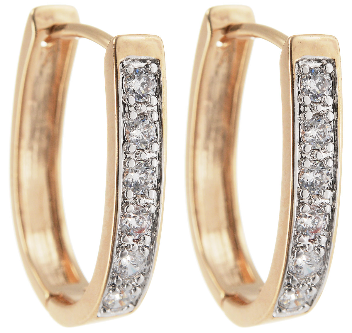 Серьги Taya, цвет: золотистый. T-B-11989T-B-11989-EARR-GOLD Серьги Taya, цвет: золотистый. T-B-11989T-B-11989-EARR-GOLDМодные позолоченные серьги Taya имеют французскую застежку омега. Модель оформлена вставками из сверкающих страз.