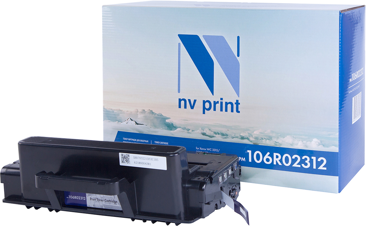 NV Print 106R02312, Black тонер-картридж для Xerox WC 3315/3325 MFPNV-106R02312 NV Print 106R02312, Black тонер-картридж для Xerox WC 3315/3325 MFPNV-106R02312Совместимый лазерный картридж NV Print 106R02312 для печатающих устройств Xerox - это альтернатива приобретению оригинальных расходных материалов. При этом качество печати остается высоким. Картридж обеспечивает повышенную чёткость чёрного текста и плавность переходов оттенков серого цвета и полутонов, позволяет отображать мельчайшие детали изображения. Лазерные принтеры, копировальные аппараты и МФУ являются более выгодными в печати, чем струйные устройства, так как лазерных картриджей хватает на значительно большее количество отпечатков, чем обычных. Для печати в данном случае используются не чернила, а тонер.