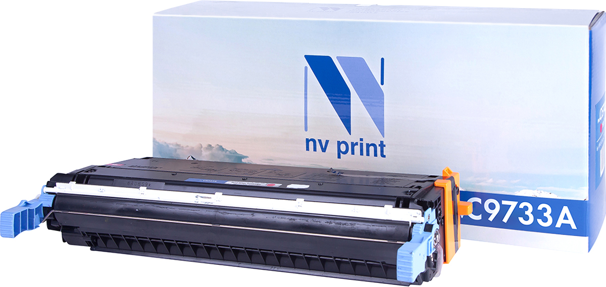 NV Print C9733AM, Magenta тонер-картридж для HP Color LaserJet 5500/5550NV-C9733AM NV Print C9733AM, Magenta тонер-картридж для HP Color LaserJet 5500/5550NV-C9733AMСовместимый лазерный картридж NV Print NV-C9733AM для печатающих устройств HP - это альтернатива приобретению оригинальных расходных материалов. При этом качество печати остается высоким. Картридж обеспечивает повышенную четкость изображения и плавность переходов оттенков и полутонов, позволяют отображать мельчайшие детали изображения. Лазерные принтеры, копировальные аппараты и МФУ являются более выгодными в печати, чем струйные устройства, так как лазерных картриджей хватает на значительно большее количество отпечатков, чем обычных. Для печати в данном случае используются не чернила, а тонер.
