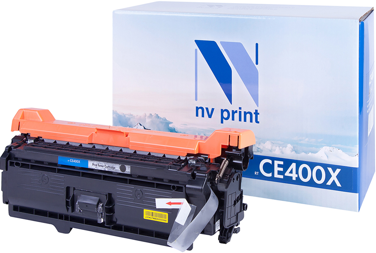 NV Print CE400XBk, Black тонер-картридж для HP Color LaserJet M551/М551n/M551dn/M551xhNV-CE400XBk NV Print CE400XBk, Black тонер-картридж для HP Color LaserJet M551/М551n/M551dn/M551xhNV-CE400XBkСовместимый лазерный картридж NV Print CE400XBk для печатающих устройств HP - это альтернатива приобретению оригинальных расходных материалов. При этом качество печати остается высоким. Картридж обеспечивает повышенную чёткость чёрного текста и плавность переходов оттенков серого цвета и полутонов, позволяет отображать мельчайшие детали изображения. Лазерные принтеры, копировальные аппараты и МФУ являются более выгодными в печати, чем струйные устройства, так как лазерных картриджей хватает на значительно большее количество отпечатков, чем обычных. Для печати в данном случае используются не чернила, а тонер.