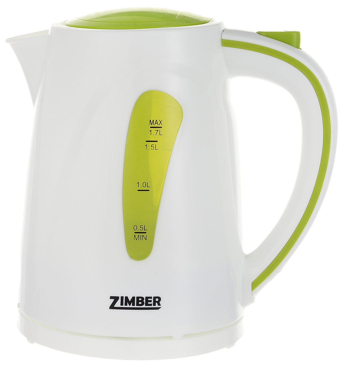 Zimber ZM-10838 электрический чайникZM-10838 Zimber ZM-10838 электрический чайникZM-10838Электрический чайник Zimber ZM-10838 является прекрасным решением для тех, кто любит устраивать себе перерывы в работе на чашечку чая или кофе. Он прост в управлении и долговечен в использовании. Чайник автоматически выключается при закипании.
