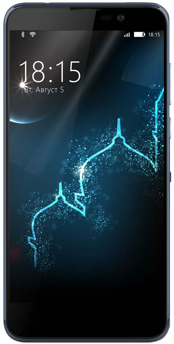 BQ 5071 Belief, Dark Blue46612629 BQ 5071 Belief, Dark Blue46612629Компания BQ представляет смартфон BQ-5071 Belief, созданный специально для мусульман. Смартфон способен точно рассчитать время молитв на основе текущего местоположения и оснащен специальным будильником, оповещающим о начале намаза. Также гаджет найдет для владельца подходящие рестораны с халяльным меню и укажет местоположение ближайшей мечети. Саму священную книгу Коран можно прочитать в текстовом и прослушать в аудио форматах, а любой аят отправить через Email, Facebook или Twitter. Аппаратная начинка модели - это 4-х ядерный процессор с тактовой частотой 1300 МГц и 5-дюймовый IPS-дисплей с HD разрешением. В смартфоне установлены 1 Гб оперативной и 8 Гб встроенной памяти, которую легко увеличить до 128 Гб с помощью Micro SD Card. Еще одна полезная особенность BQ-5071 Belief - это батарея емкостью 3750 мАч, что позволяет телефону работать достаточно долго при максимальной загрузке систем. Модель оснащена двумя камерами: фронтальная 5 и основная 8...