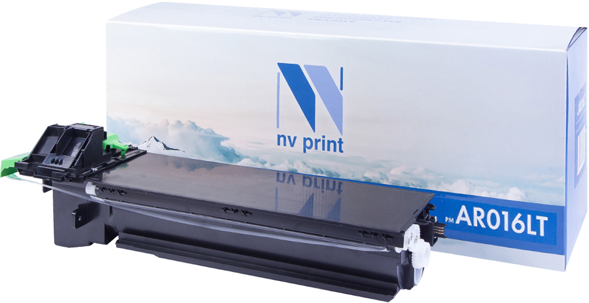 NV Print AR016LT, Black тонер-картридж для Sharp AR 5016/5120/5316/5320NV-AR016LT NV Print AR016LT, Black тонер-картридж для Sharp AR 5016/5120/5316/5320NV-AR016LTСовместимый лазерный картридж NV Print AR016LT для печатающих устройств Sharp AR - это альтернатива приобретению оригинальных расходных материалов. При этом качество печати остается высоким. Картридж обеспечивает повышенную чёткость чёрного текста и плавность переходов оттенков серого цвета и полутонов, позволяет отображать мельчайшие детали изображения. Лазерные принтеры, копировальные аппараты и МФУ являются более выгодными в печати, чем струйные устройства, так как лазерных картриджей хватает на значительно большее количество отпечатков, чем обычных. Для печати в данном случае используются не чернила, а тонер.