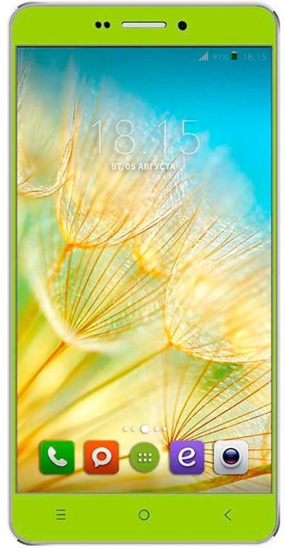BQ 5515 Wide LTE, Green46611956 BQ 5515 Wide LTE, Green46611956BQ 5515 Wide LTE с 5,5 HD IPS дисплеем c разрешением 1280 на 720 точек совмещает в себе функции высокопроизводительного смартфона и планшета, поэтому станет незаменимым помощником не только в развлечениях, общении, серфинге, но и в учебе. Данная модель оснащена 4-х ядерным процессором MediaTek MT6735 LTE, который обладает широкими возможностями по работе с мультимедийными данными. Процессор разработан специально под современные тенденции в развитии виртуальной реальности с улучшенной графической составляющей, повышенной производительностью и оптимизированным энергопотреблением. BQS 5515 Wide работает под управлением современной версии ОС Android 5.1, обеспечивающей быстродействие всей системы. Поддержка смартфоном 4G LTE превратит использование мобильных приложений в бесконечное удовольствие. А чтобы его продлить, в устройство встроены современные функции по экономии энергопотребления в сочетании с ёмким аккумулятором 2800 мАч, которые...