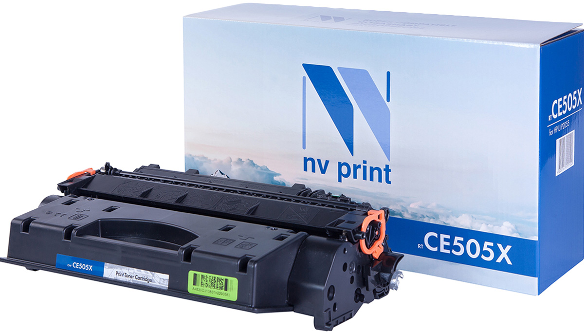NV Print NV-CE505X, Black тонер-картридж для HP LaserJet P2055NV-CE505X NV Print NV-CE505X, Black тонер-картридж для HP LaserJet P2055NV-CE505XСовместимый лазерный картридж NV Print NV-CE505X для печатающих устройств HP - это альтернатива приобретению оригинальных расходных материалов. При этом качество печати остается высоким. Картридж обеспечивает повышенную чёткость чёрного текста и плавность переходов оттенков серого цвета и полутонов, позволяет отображать мельчайшие детали изображения. Лазерные принтеры, копировальные аппараты и МФУ являются более выгодными в печати, чем струйные устройства, так как лазерных картриджей хватает на значительно большее количество отпечатков, чем обычных. Для печати в данном случае используются не чернила, а тонер.