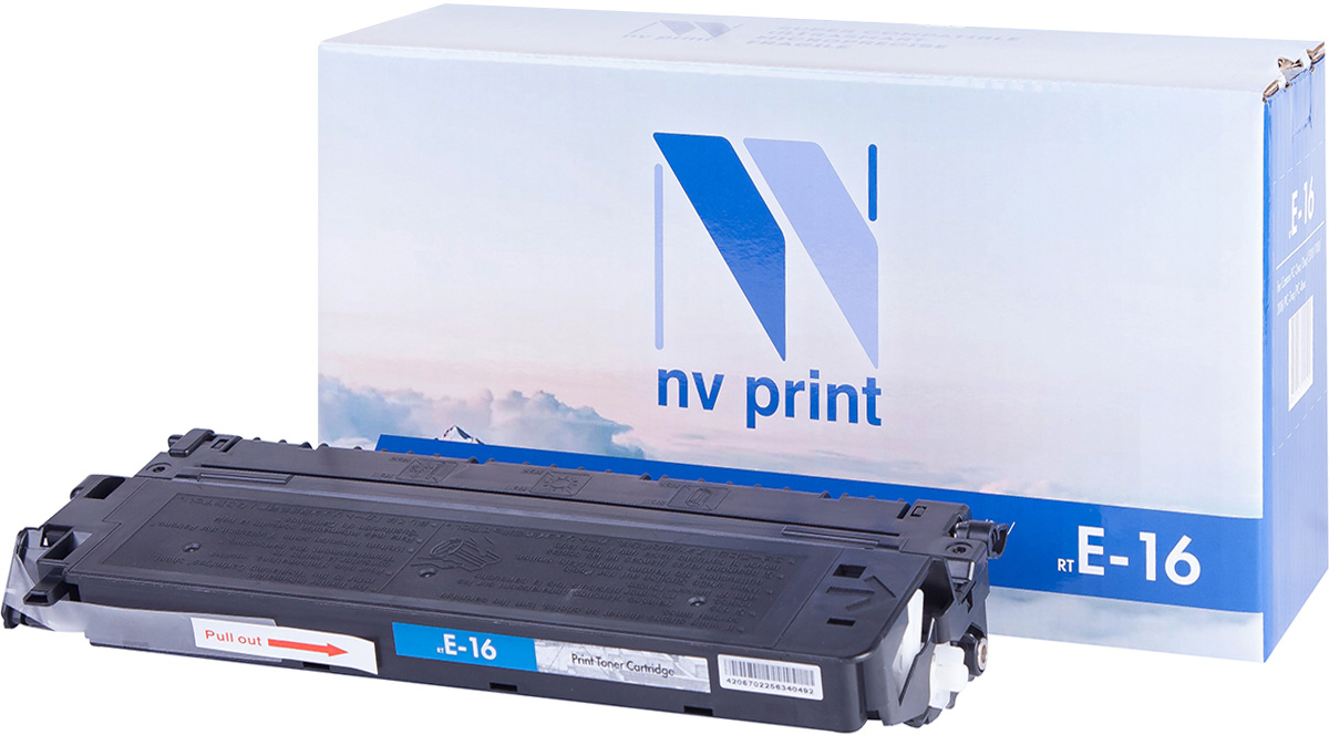 NV Print NV-E16, Black тонер-картридж для Canon FC-1xx/2xx/3xx/530/7xx/8xxNV-E16 NV Print NV-E16, Black тонер-картридж для Canon FC-1xx/2xx/3xx/530/7xx/8xxNV-E16Совместимый лазерный картридж NV Print NV-E16 для печатающих устройств Canon - это альтернатива приобретению оригинальных расходных материалов. При этом качество печати остается высоким. Картридж обеспечивает повышенную чёткость чёрного текста и плавность переходов оттенков серого цвета и полутонов, позволяет отображать мельчайшие детали изображения. Лазерные принтеры, копировальные аппараты и МФУ являются более выгодными в печати, чем струйные устройства, так как лазерных картриджей хватает на значительно большее количество отпечатков, чем обычных. Для печати в данном случае используются не чернила, а тонер.