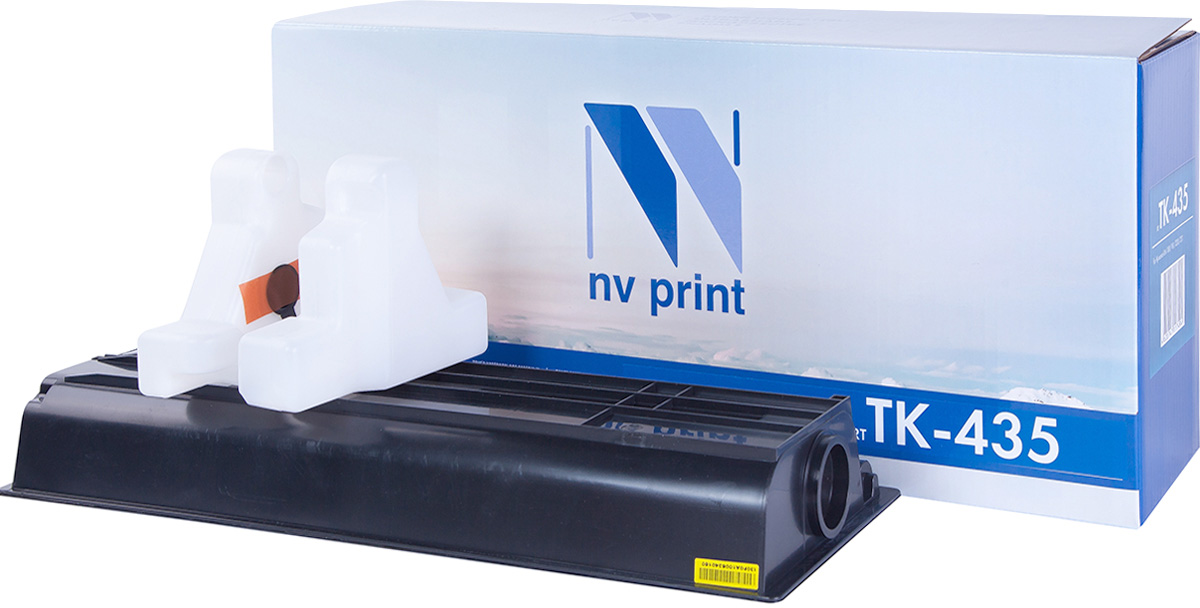 NV Print TK-435, Black тонер-картридж для Kyocera Mita KM TASKalfa 180/181/220/221TK-435 NV Print TK-435, Black тонер-картридж для Kyocera Mita KM TASKalfa 180/181/220/221TK-435Совместимый лазерный картридж NV Print для печатающих устройств Kyocera - это альтернатива приобретению оригинальных расходных материалов. При этом качество печати остается высоким. Картридж обеспечивает повышенную чёткость чёрного текста и плавность переходов оттенков серого цвета и полутонов, позволяет отображать мельчайшие детали изображения. Лазерные принтеры, копировальные аппараты и МФУ являются более выгодными в печати, чем струйные устройства, так как лазерных картриджей хватает на значительно большее количество отпечатков, чем обычных. Для печати в данном случае используются не чернила, а тонер.