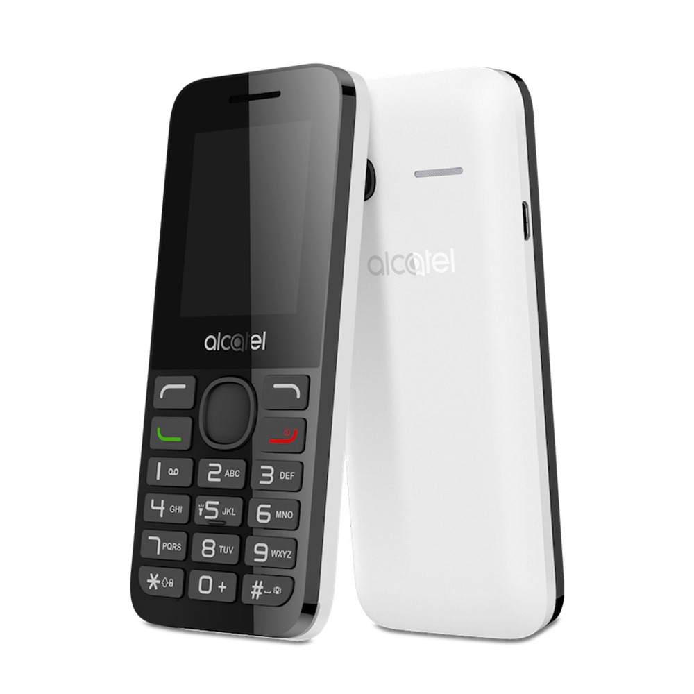 Alcatel 1054D, Pure White1054D-3BALRU1 Alcatel 1054D, Pure White1054D-3BALRU1Alcatel OT-1054D поддерживает работу с двумя SIM-картами в режиме ожидания, за счет чего он может использоваться в качестве личного и рабочего одновременно. Кроме того, наличие двух карт позволяет эффективно управлять тарифами различных мобильных операторов, уменьшая уровень расходов. Дисплей телефона с диагональю 1,8 дюйма создан с применением технологии TFT. Благодаря этому картинка на нем всегда выглядит яркой и контрастной. Данная модель может воспроизводить файлы в формате MP3. Встроенный фонарик пригодится людям, которые часто ходят пешком в темноте, а также туристам. Телефон сертифицирован EAC и имеет русифицированную клавиатуру, меню и Руководство пользователя.