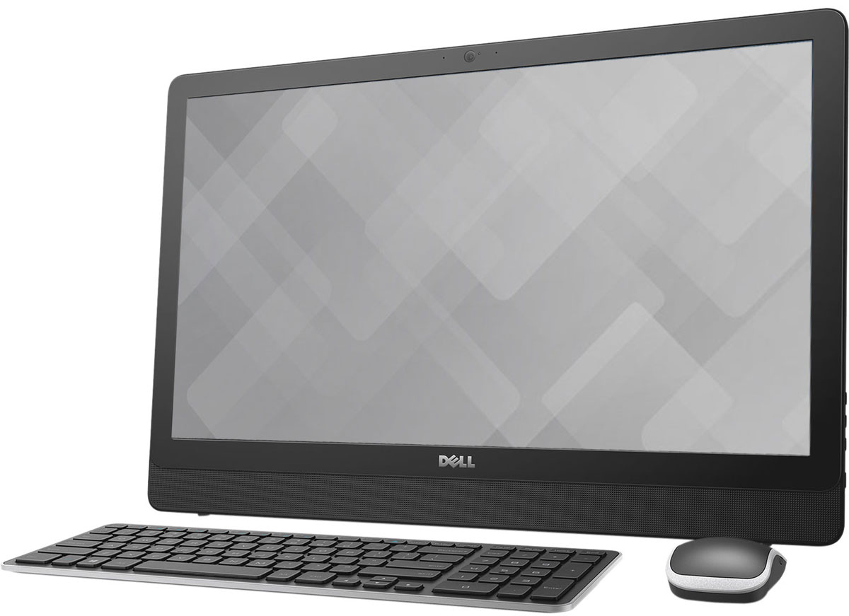 Dell Inspiron 3464-0599, Black моноблок3464-0599 Dell Inspiron 3464-0599, Black моноблок3464-0599Dell Inspiron 3464 отличается дисплеем с диагональю 23,8 дюйма, широкими углами обзора и разрешением Full HD, встроенными динамиками и веб-камерой, адаптивной производительностью и привлекательным тонким корпусом. Это удобный настольный компьютер все в одном, который станет отличной покупкой для всей семьи. Откидная подставка и конструкция, предусматривающая использование всего одного кабеля, позволяют быстро и легко разместить компьютер в любом помещении. Черный корпус компьютера Dell Inspiron 3464 с невероятно тонкой панелью и выполненные в едином стиле с корпусом клавиатура и мышь прекрасно дополнят любой интерьер. Оцените совершенно новый уровень фильмов и игр благодаря процессору Intel Core i3-7100U. Мощный графический адаптер, высочайшая производительность и потрясающее качество изображения выводят мультимедийные возможности компьютера на новый уровень. Dell Inspiron 3464 с дисководом оптических дисков и жестким диском...