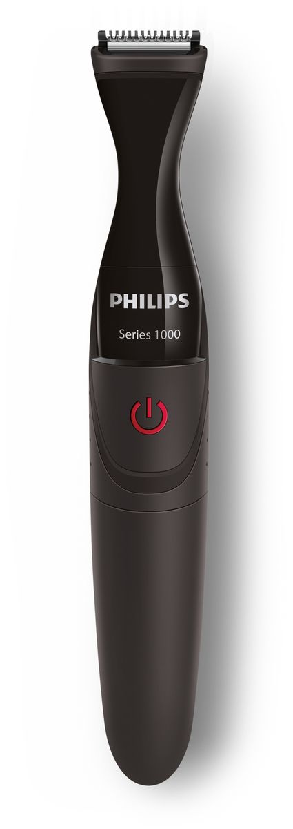 Philips Series 1000 MG1100/16 стайлерMG1100/16 Philips Series 1000 MG1100/16 стайлерMG1100/16С помощью Philips MULTIGROOM серии 1000 вы сможете легко и точно подровнять или побрить волосы на лице или смоделировать уникальный образ. Усовершенствованный триммер и гребни DualCut обеспечивают превосходное подравнивание и стайлинг бороды, а триммер для создания контура позволяет добиваться четких линий. Стайлинг для лица: идеальная форма и четкие контуры Триммер для создания контура: ваш уникальный образ Технологии DualCut: более острые лезвия* для идеально четких линий Бритва для создания четких линий и контуров Три гребня для точного подравнивания волосков на лице Легко чистится Можно промывать под водой Щеточка для простой очистки компактного триммера Легко использовать Удобно пользоваться даже в условиях повышенной влажности Батарея типа AA входит в комплект Долговечность Лезвия не требуют смазки