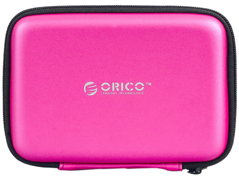 Orico PHB-25, Pink чехол для жесткого дискаORICO PHB-25-PK Orico PHB-25, Pink чехол для жесткого дискаORICO PHB-25-PKOrico PHB-25 подойдёт для хранения внешних жёстких дисков и аксессуаров. В чехле также хватит места для кабеля USB, флешек и карт памяти. Изготовлен из специального EVA-материала, который защищает содержимое чехла от водяных брызг, пыли и статического электричества, которое может повредить электронику. При этом материал чехла можно легко очистить от грязи. Благодаря качественной и удобной молнии, Orico PHB-25 без проблем выдержит много циклов открытия и закрытия и долго прослужит своему владельцу.