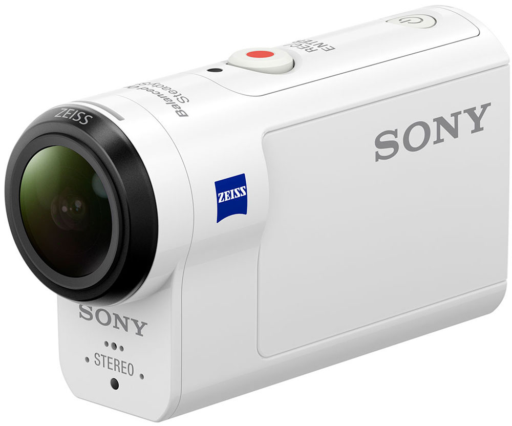 Sony HDR-AS300, White экшн-камераHDRAS300.E35 Sony HDR-AS300, White экшн-камераHDRAS300.E35Экшн-камера Sony HDR-AS300 готова к съемке великолепных четких видео и фотографий о вашей жизни. Снимайте видео в Full HD от первого лица, ведите дневник своих развлечений. Добивайтесь четкого изображения с системой оптической стабилизации Balanced Optical SteadyShot. Снимайте в любой ситуации с Action Cam, которая выдержит любые испытания. CMOS-матрица Exmor R с большей чувствительностью Снимайте в темноте и в полумраке благодаря передовым возможностям матрицы. Процессор обработки изображения BIONZ X Создавайте безупречно четкие и динамичные видеоролики в Full HD со скоростью потока 50 Мбит/с. Объектив ZEISS Tessar Запечатлейте масштабные пейзажи с меньшим уровнем искажений. Со встроенной поддержкой GPS вы всегда будете видеть, где вы побывали. Отслеживание местоположения и скорости движения можно отобразить на изображении при редактировании видео с помощью Action Cam Movie Creator. Будьте готовы к...