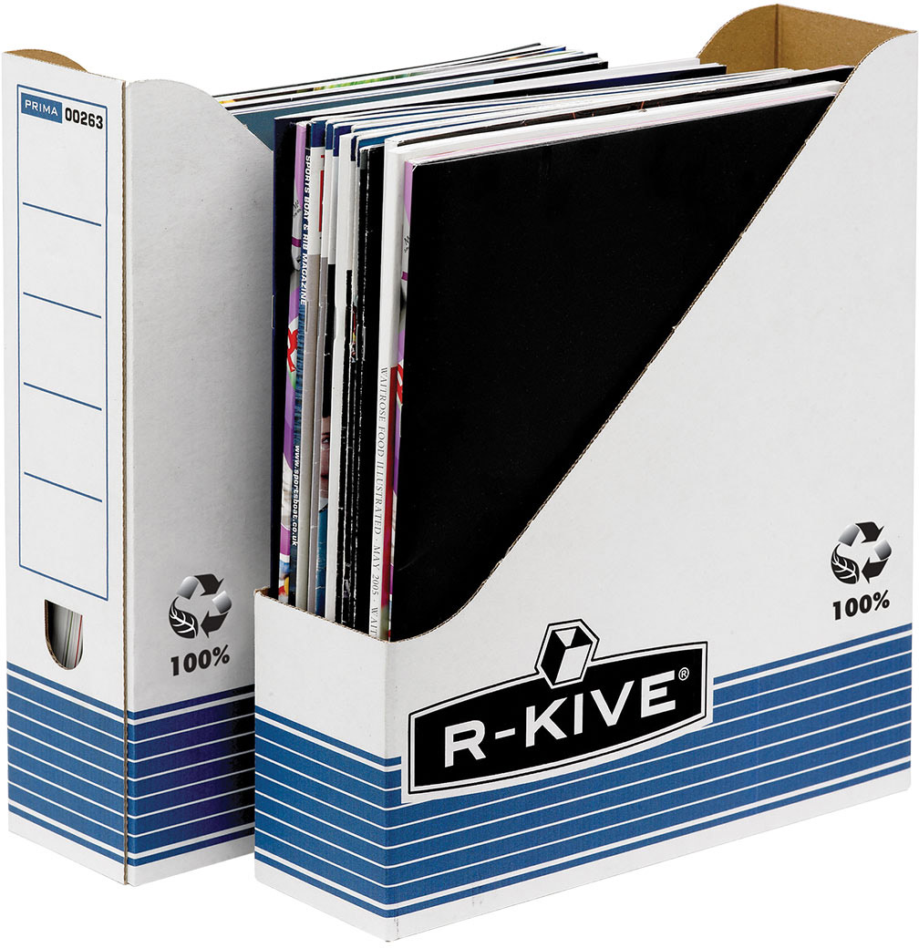 Fellowes R-Kive Prima вертикальный накопительFS-00263 Fellowes R-Kive Prima вертикальный накопительFS-00263Накопитель вертикальный R-Kive Prima FS-0026301 предназначен для хранения документов повседневного использования. Открытая сторона для удобного изъятия документов. Поля для надписей на торцевой части более удобного использования и индексации. Легкосборная конструкция из картона. Идеально подойдет для любого офисного интерьера и поможет правильно организовать рабочее пространство.