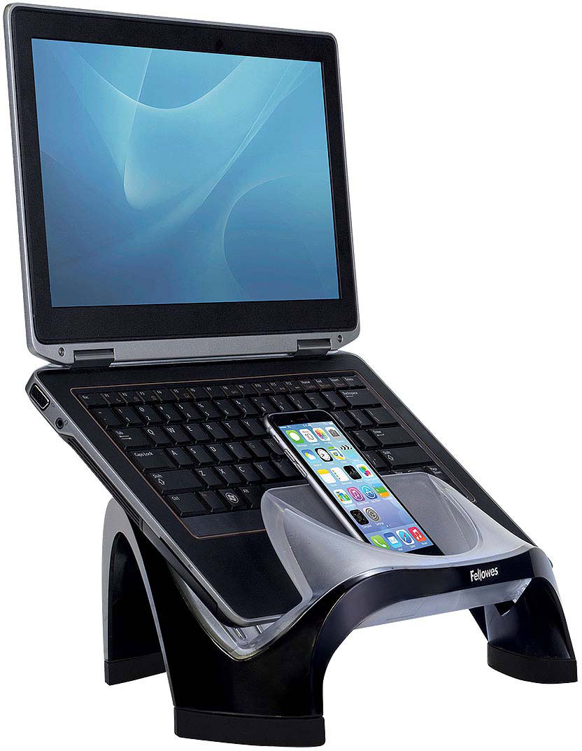 Fellowes FS-80202 подставка для ноутбукаFS-80202 Fellowes FS-80202 подставка для ноутбукаFS-80202Подставка под ноутбук Smart Suites FS-80202 идеальна для максимальной экономии рабочего пространства и эргономичного расположения портативного компьютера. Регулируемая высота. Максимальная нагрузка 6кг. или 17 монитор. Имеет 4 порта USB и большой карман для хранения мелочей.