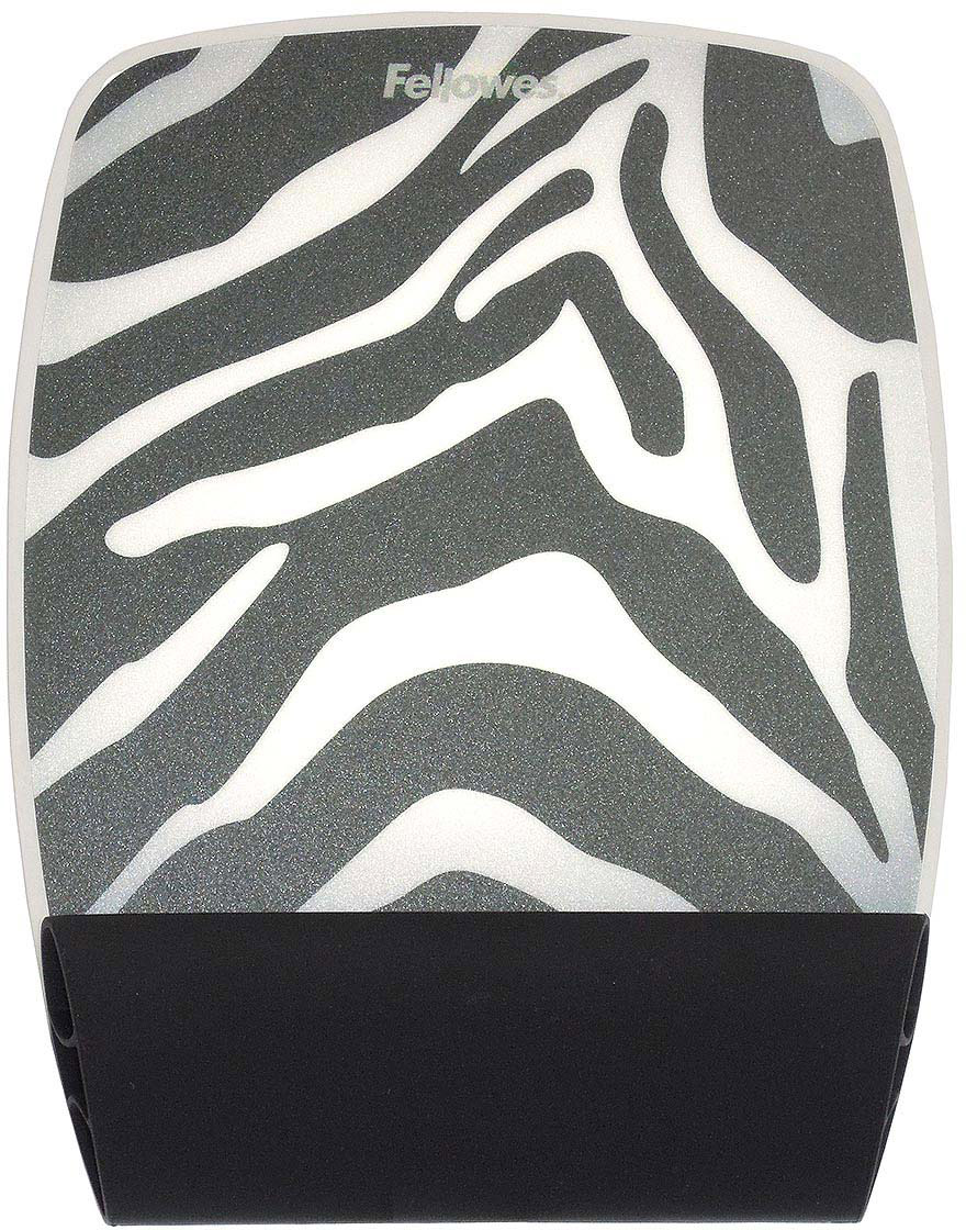 Fellowes FS-93623 Зебра коврик для мышиFS-93623 Fellowes FS-93623 Зебра коврик для мышиFS-93623Основные свойства: Мягкая, приятная на ощупь подкладка поддерживает запястье. Инновационный дизайн и комфорт. Яркие, радужные коврики украсят рабочее место. Легко очищаются. Подходят для оптических и лазерных мышей. Размеры коврика(ВхШхГ) мм.: 22 х 200 х 255.